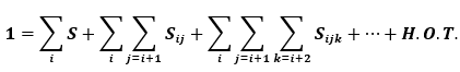 Global sensitivity Analysis equation