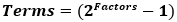 Global sensitivity Analysis equation