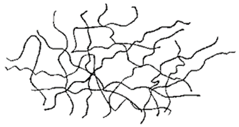 Fig. 1 Amorphous Polymers (from Google image)