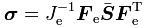 Cauchy Stress: